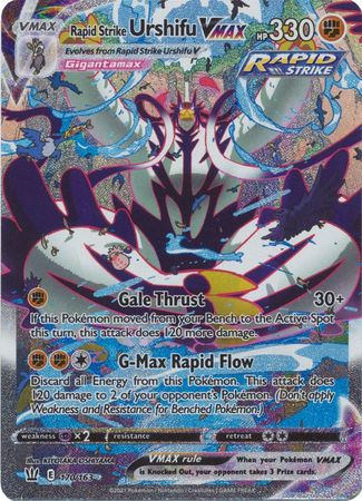 Rapid Strike Urshifu VMAX - 170/163 - Alternate Art Secret Rare available at 401 Games Canada