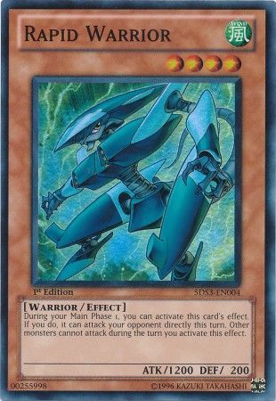 Rapid Warrior - 5DS3-EN004 - Super Rare - 1st Edition available at 401 Games Canada