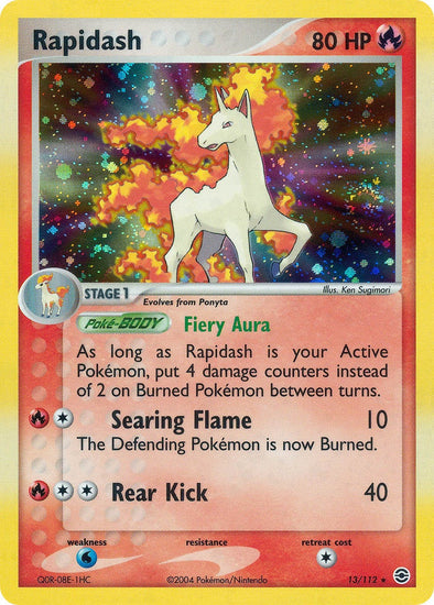 Rapidash - 13/112 - Holo Rare available at 401 Games Canada