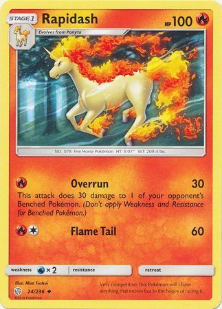 Rapidash - 24/236 - Uncommon available at 401 Games Canada