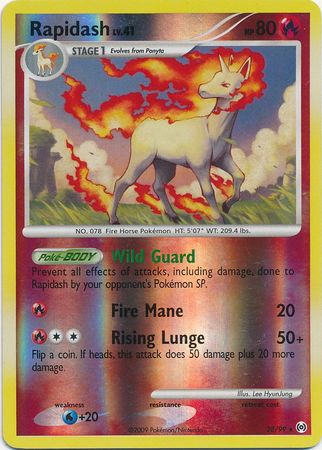 Rapidash - 28/99 - Rare - Reverse Holo available at 401 Games Canada