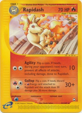 Rapidash - 31/147 - Rare available at 401 Games Canada