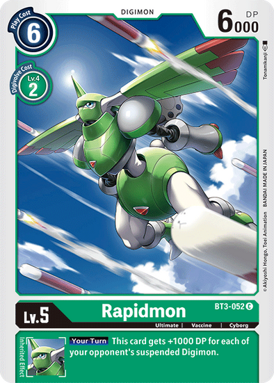 Rapidmon - BT3-052 - Common available at 401 Games Canada