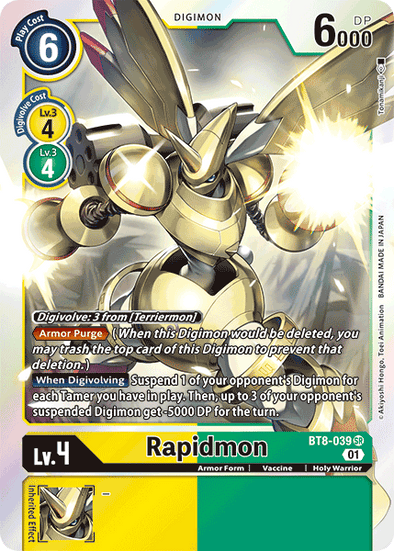 Rapidmon - BT8-039 - Super Rare available at 401 Games Canada