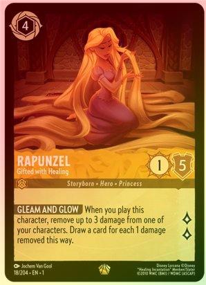 Rapunzel (Gifted with Healing) - 18/204 - Legendary (Foil) available at 401 Games Canada