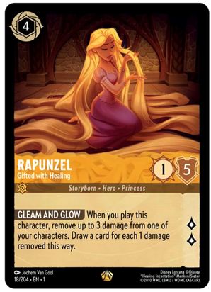 Rapunzel (Gifted with Healing) - 18/204 - Legendary available at 401 Games Canada