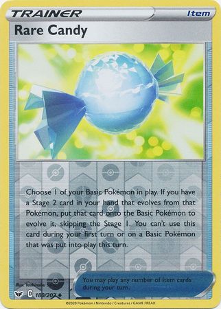 Rare Candy - 180/202 - Uncommon - Reverse Holo available at 401 Games Canada