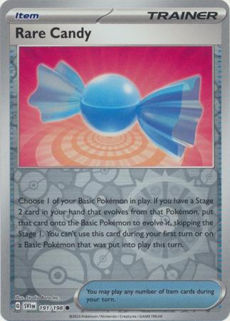 Rare Candy - 191/198 - Common - Reverse Holo available at 401 Games Canada