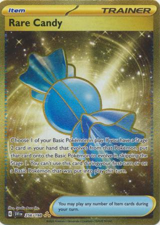 401 Games Canada - Rare Candy - 256/198 - Gold Secret Rare 401 Games Canada - Rare Candy - 256/198 - Gold Secret Rare