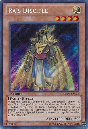 Ra's Disciple - DRLG-EN024 - Secret Rare - 1st Edition available at 401 Games Canada