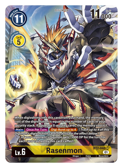 Rasenmon (Alternate Art) - BT7-040 - Super Rare available at 401 Games Canada