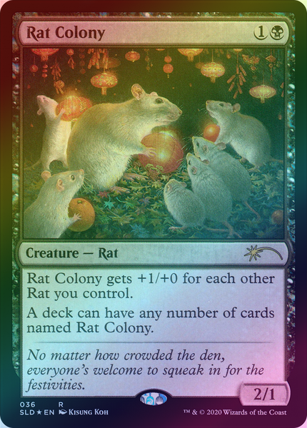 Secret Lair Year of the Rat mtg　マジック Year of the Rat | Secret Lair