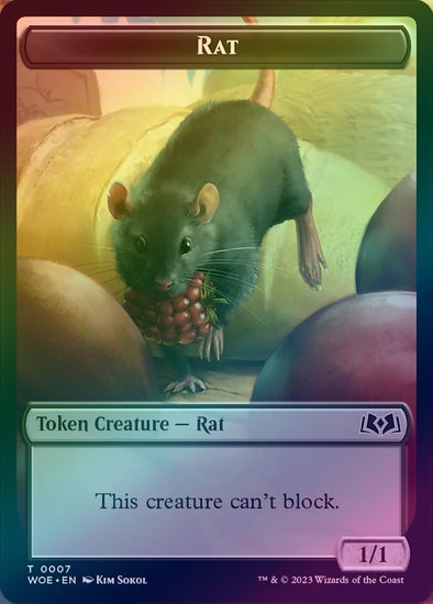 401 Games Canada - Rat Token (Foil) (TWOE) 401 Games Canada - Rat Token (Foil) (TWOE)