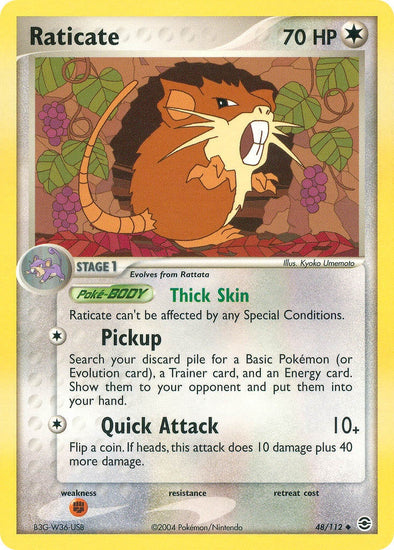 Raticate - 48/112 - Uncommon available at 401 Games Canada