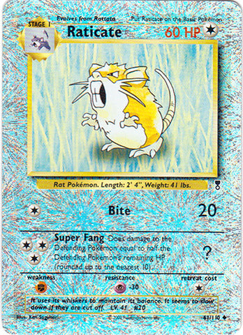 Raticate - 61/110 - Uncommon - Reverse Holo available at 401 Games Canada