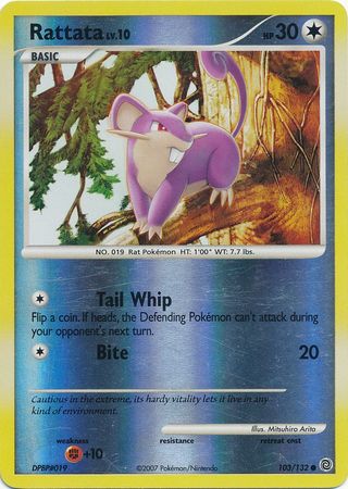 Rattata - 103/132 - Common - Reverse Holo available at 401 Games Canada