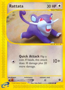 Rattata - 128/165 - Common available at 401 Games Canada