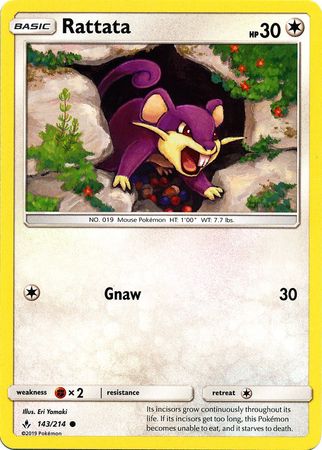 Rattata - 143/214 - Common available at 401 Games Canada