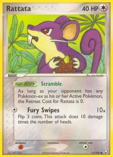 Rattata - 71/109 - Common available at 401 Games Canada