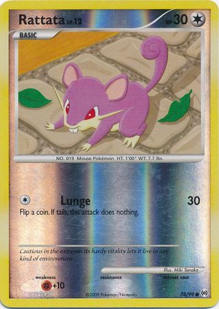 Rattata - 73/99 - Common - Reverse Holo available at 401 Games Canada