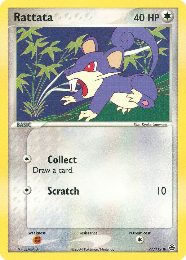 Rattata - 77/112 - Common available at 401 Games Canada