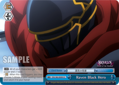 Raven Black Hero - OVL/S62-E099 - Climax Common available at 401 Games Canada