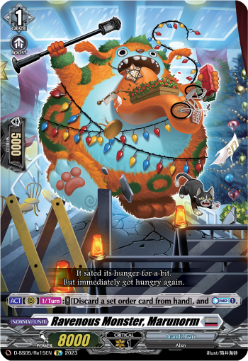 Ravenous Monster, Marunorm - D-SS05/Re15 - Special Reprint available at 401 Games Canada