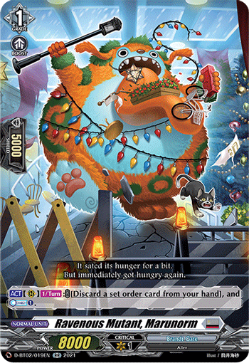 Ravenous Mutant, Marunorm - D-BT02/019 - Double Rare available at 401 Games Canada