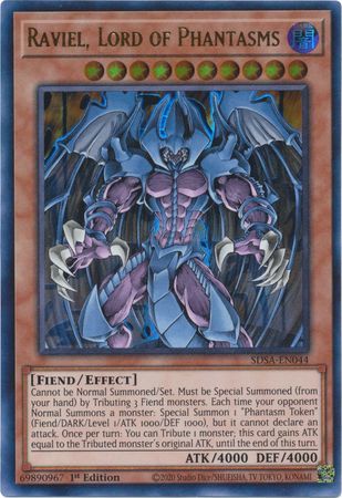 Raviel, Lord of Phantasms - SDSA-EN044 - Ultra Rare - 1st Edition available at 401 Games Canada