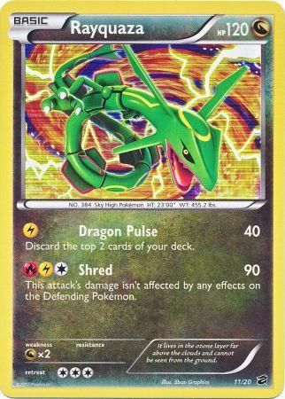 Rayquaza - 11/20 - Holo available at 401 Games Canada
