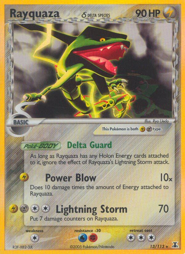 Rayquaza - 13/113 - Holo Rare available at 401 Games Canada