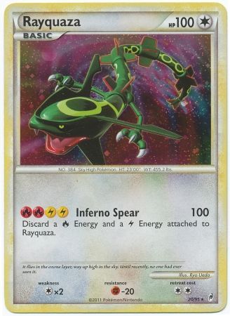 Rayquaza - 20/95 - Holo Rare available at 401 Games Canada