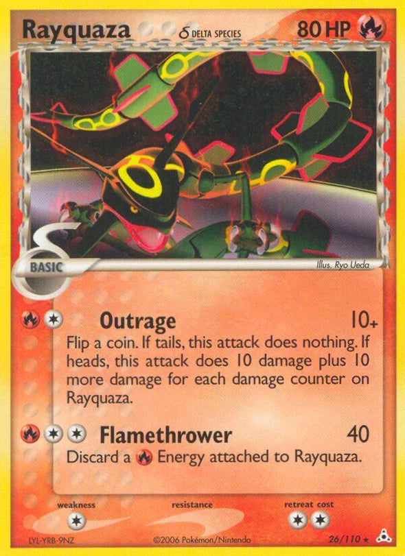 Rayquaza - 26/110 - Rare available at 401 Games Canada