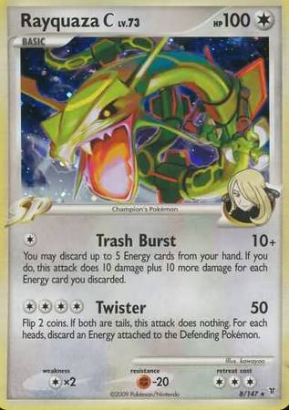 Rayquaza C - 8/147 - Holo Rare available at 401 Games Canada