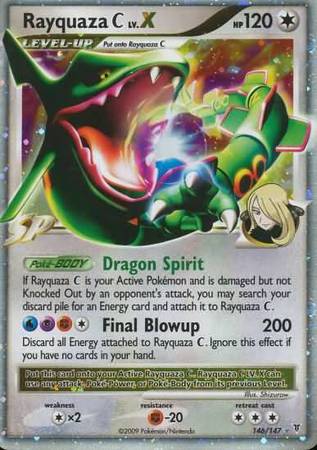 Rayquaza C LV.X - 146/147 - Ultra Rare available at 401 Games Canada