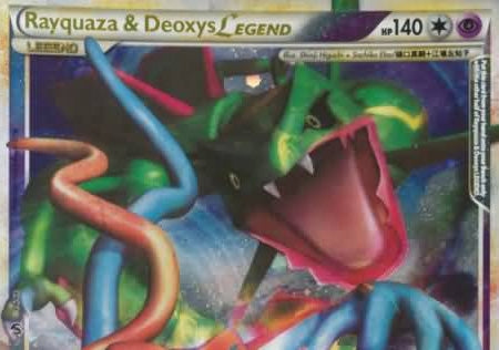 Rayquaza & Deoxys Legend (Top) - 89/90 - Ultra Rare available at 401 Games Canada