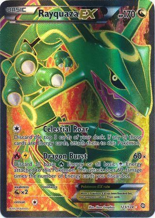 Rayquaza EX - 123/124 - Full Art Ultra Rare available at 401 Games Canada