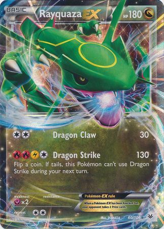 Rayquaza EX - 60/108 - Ultra Rare available at 401 Games Canada