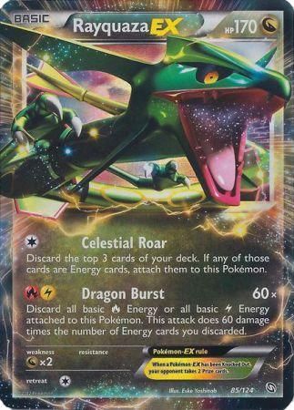 Rayquaza EX - 85/124 - Ultra Rare available at 401 Games Canada