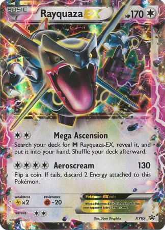 Rayquaza EX - XY69 - Ultra Rare Promo available at 401 Games Canada