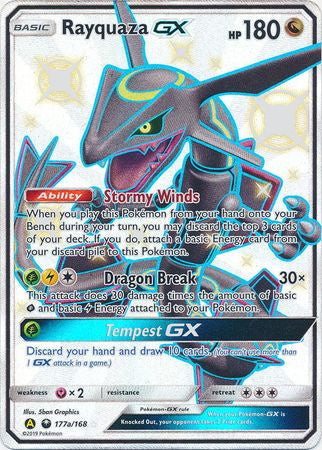 Rayquaza GX - 177a/168 - Shiny Promo available at 401 Games Canada