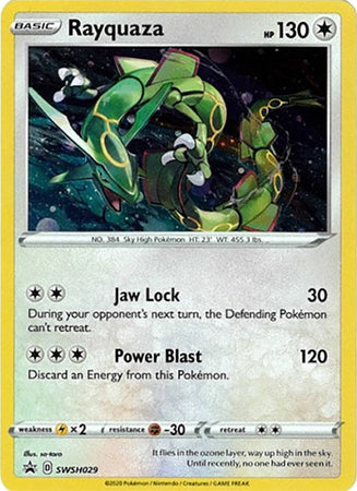 Rayquaza - SWSH029 - Holo Promo available at 401 Games Canada