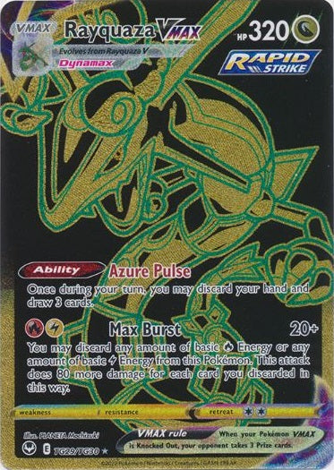 401 Games Canada - Rayquaza VMAX - TG29/TG30 - Gold Secret Rare 401 Games Canada - Rayquaza VMAX - TG29/TG30 - Gold Secret Rare