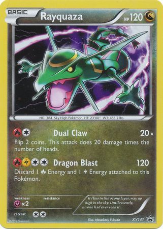 Rayquaza - XY141 - Holo Promo available at 401 Games Canada