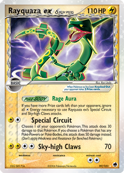 Rayquaza ex - 97/101 - Ultra Rare available at 401 Games Canada