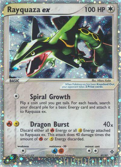 Rayquaza ex - 97/97 - Ultra Rare available at 401 Games Canada