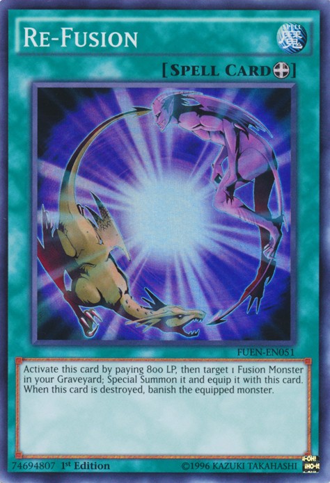 Re-Fusion - FUEN-EN051 - Super Rare - 1st Edition available at 401 Games Canada