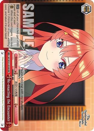 Re-enacting the Encounter (RRR) - 5HY/W101-E076R - Triple Rare available at 401 Games Canada