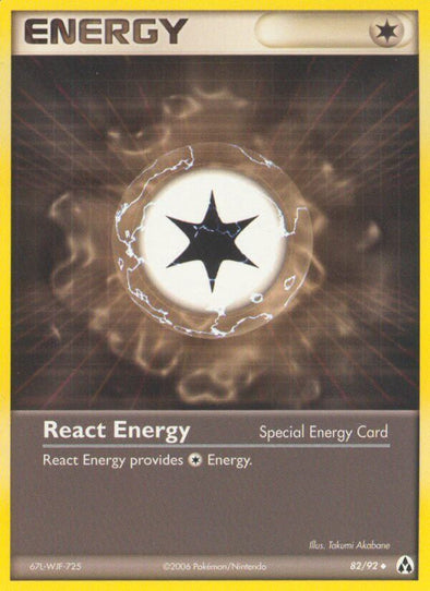 React Energy - 82/92 - Uncommon available at 401 Games Canada