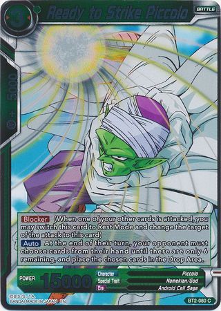 Ready to Strike Piccolo - BT2-080 - Common (Foil) available at 401 Games Canada